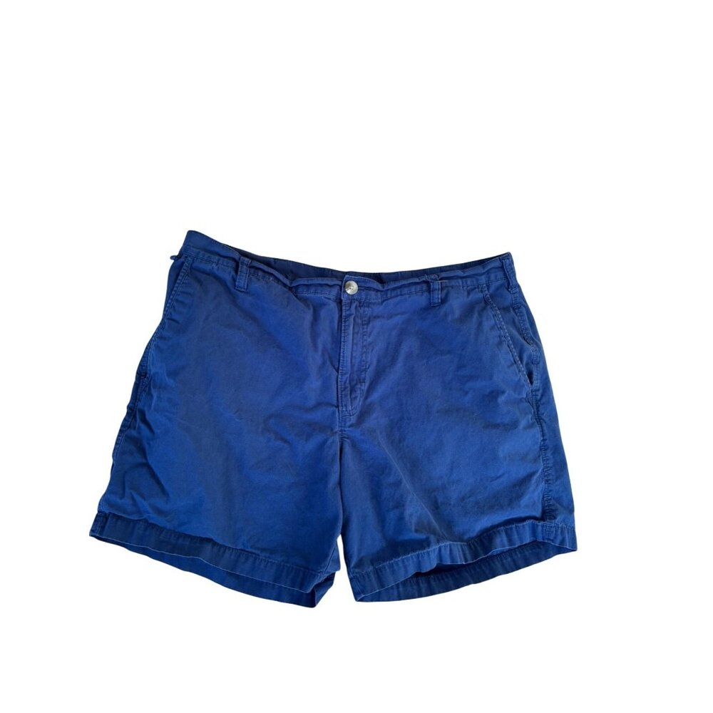 Columbia mens sz 36   PFGM Blue Cotton Performance Fishing ShortsWith Pockets 6"